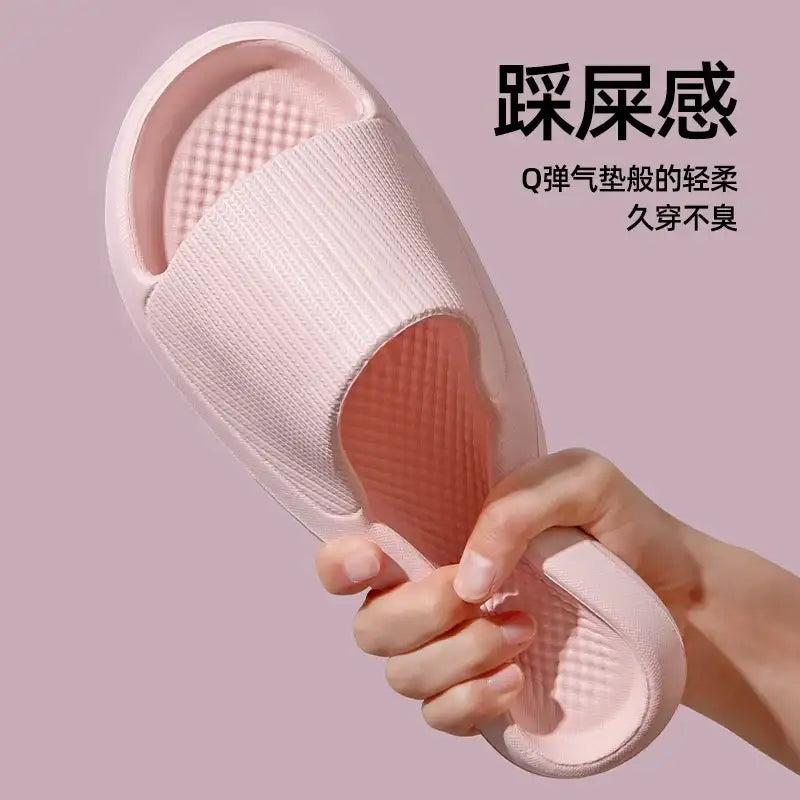 Women Summer Slippers Men Home Shoes Household Indoor Bathroom Bathing Couple EVA Slippers Sandals Slippers Anti-slip