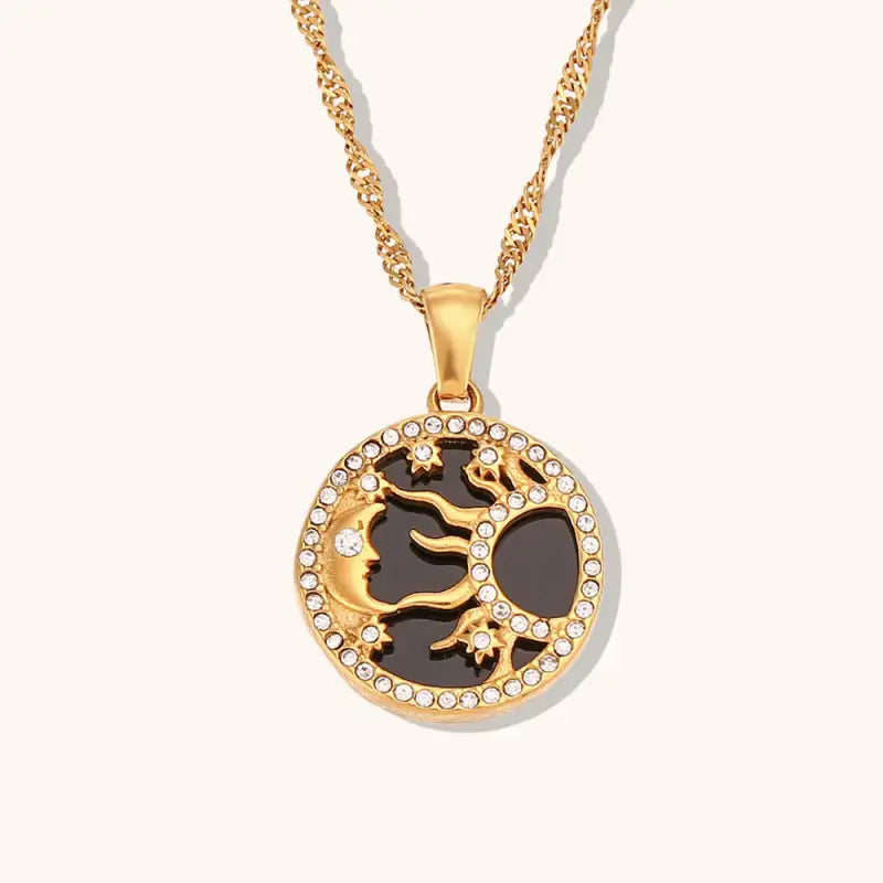 Sun Moon XINGX Shell Necklace - Black Shell