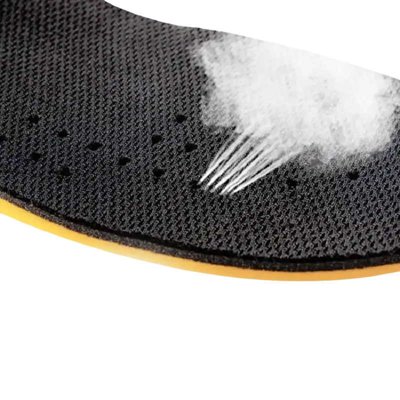 Breathable and sweat-absorbent insole.
