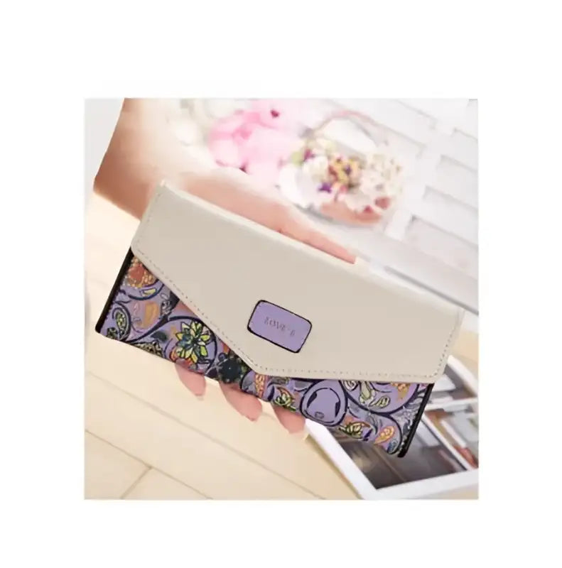 FlockFold Wallet - purple