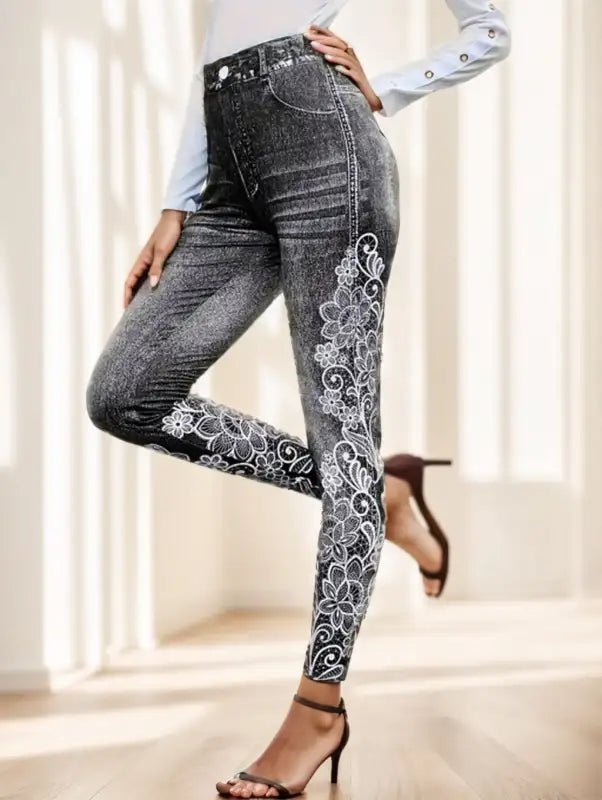 Printed Denim Dreams