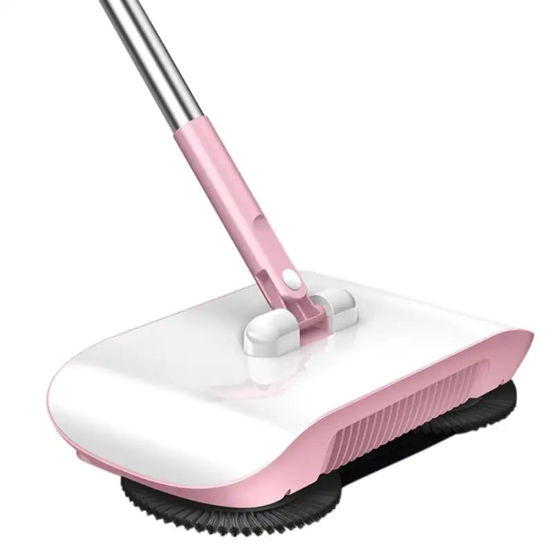 SweepMate 3-in-1 Manual Floor Cleaner 🧹✨ - Pink