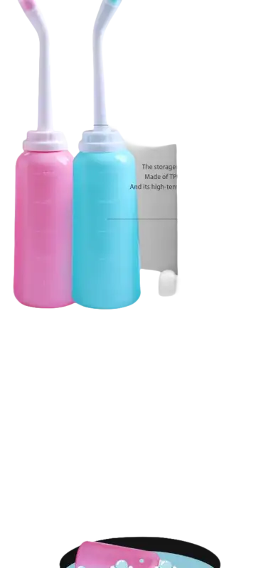 Portable peri bottles.