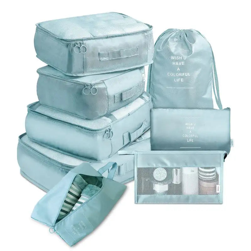 TravelMate 8-Piece Organizer Cube Set - Korea Lan / 8 piece set