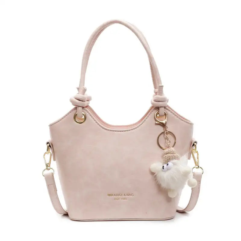 ChicZip PU Crossbody Bag - Pink