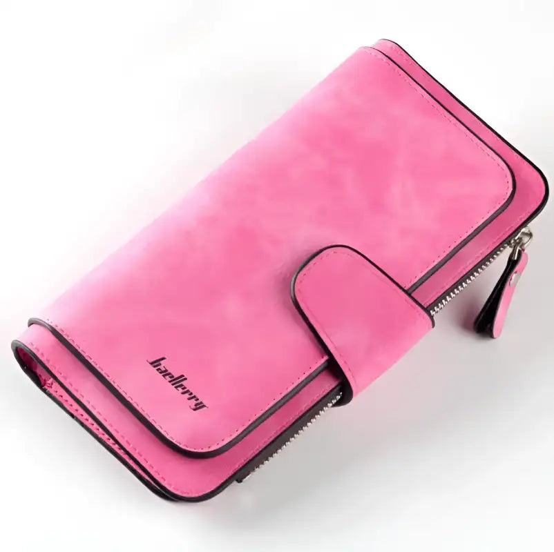 Fashionista Wallet - Rose red