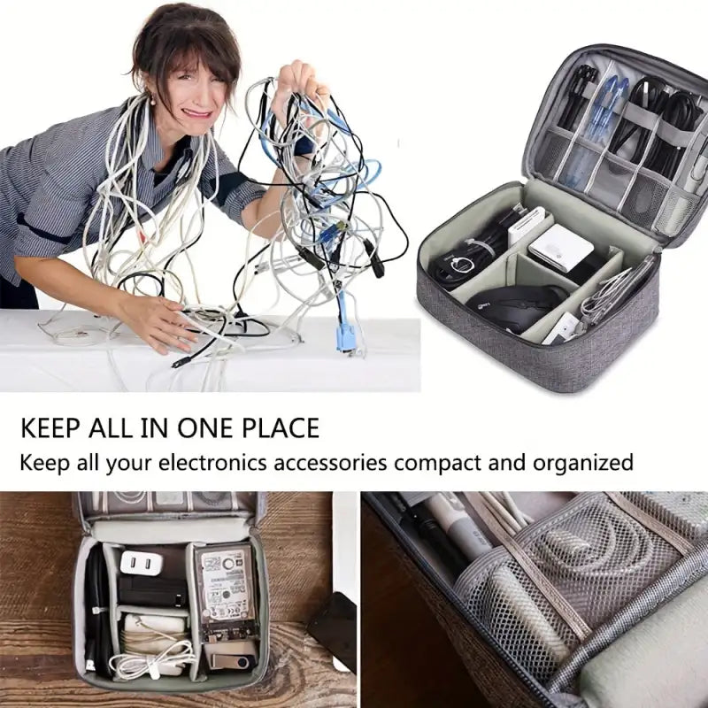 Tech Travel Tote