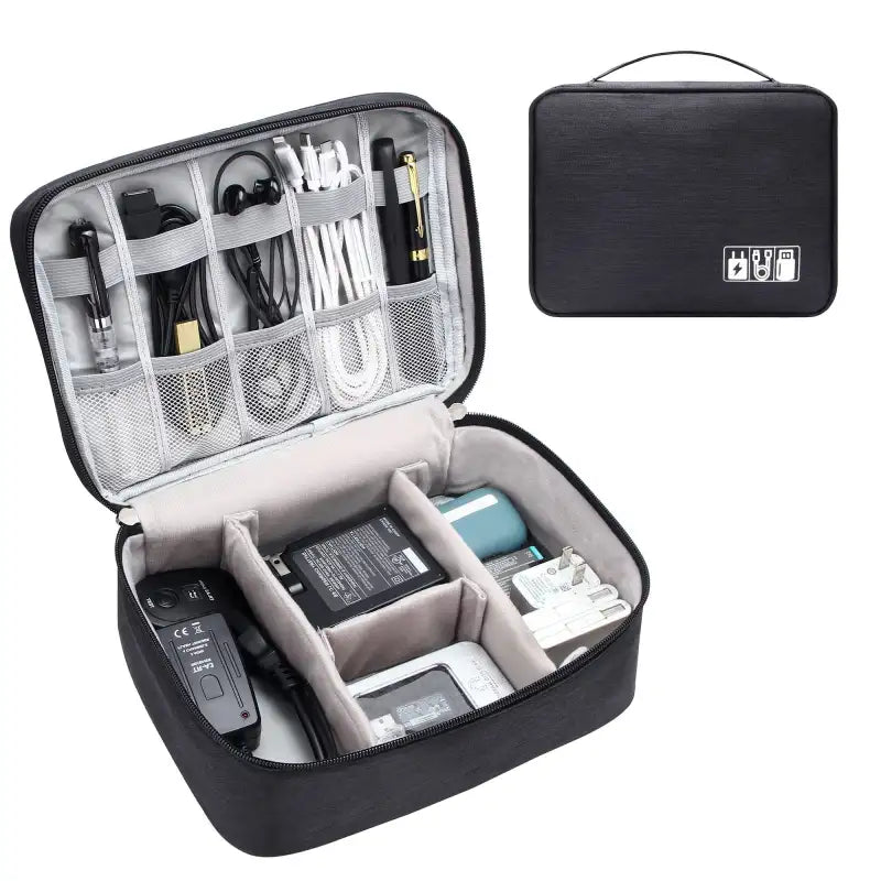 Tech Travel Tote - Black