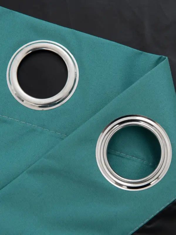 1pc Solid Blackout Curtains with Grommets Total Privacy Drapes for Bedroom