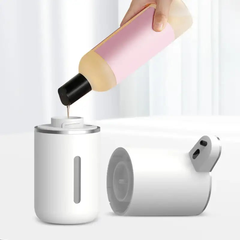 Automatic Touchless Foaming Soap Dispenser 380ml 4 Level Adjustable USB Rechargeable Electric Wall Mounted for Bathroom