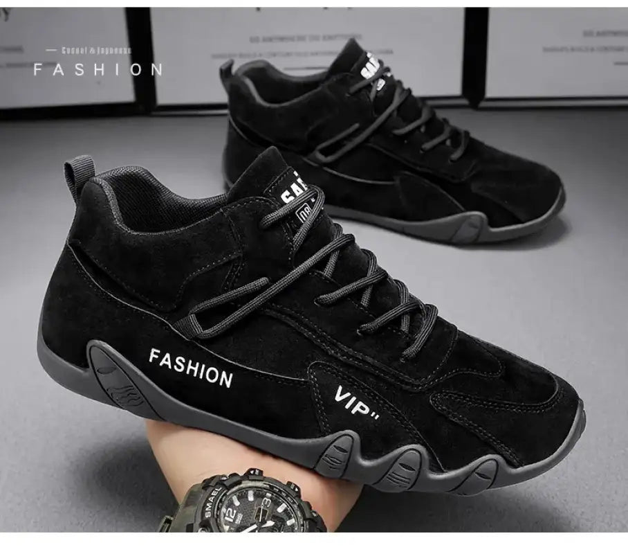 Men’s outdoor sports hiking shoes four season new anti slip comfort work shoes fashion youth casual trendy shoes male’s