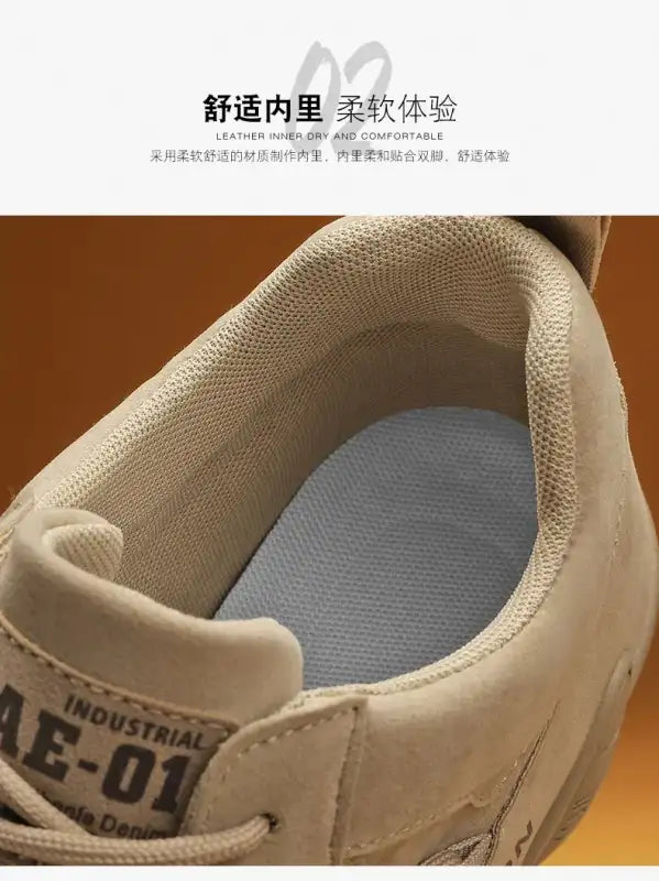 Men’s outdoor sports hiking shoes four season new anti slip comfort work shoes fashion youth casual trendy shoes male’s