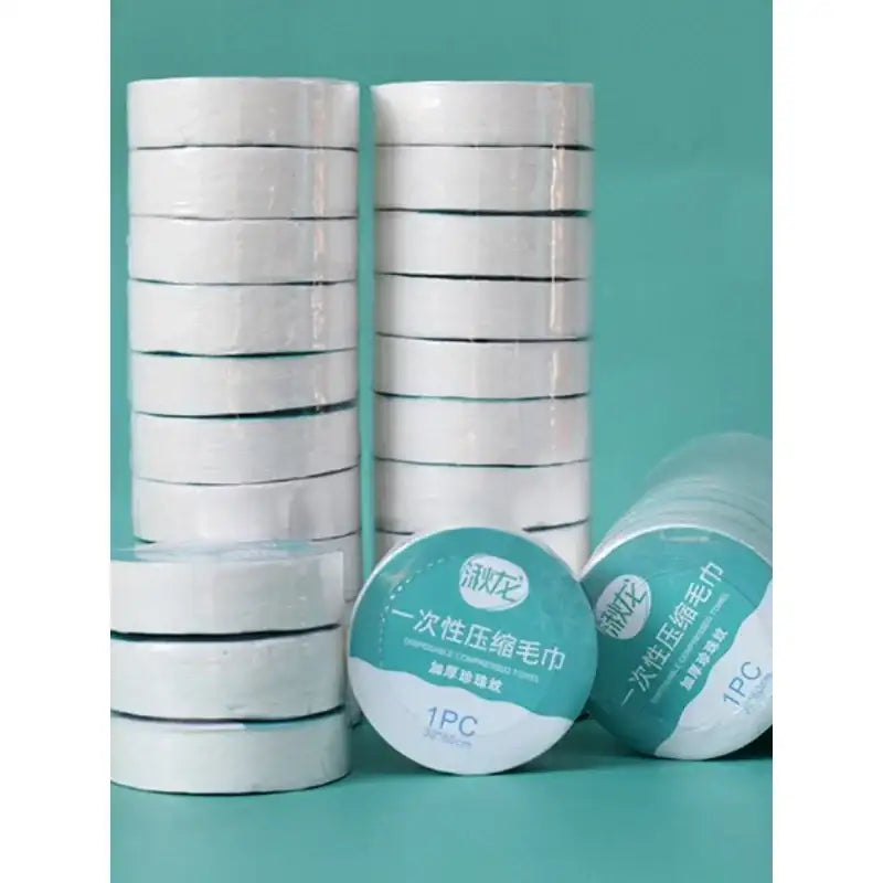 10PCS Set Compressed Towel Travel Quick-Drying Towel Trip Disposable Hotel Washable Cloth Towel Napkin Washcloth