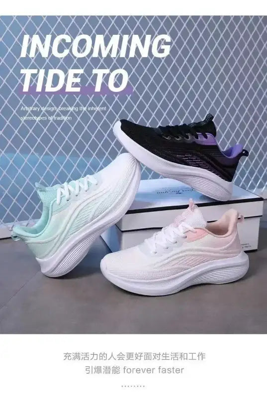 Casual Running Summer Fashion Anti Slip Hiking Mesh Breathability Athletic Shoe Tennis Woman Trend 2024 Woman Sneakers