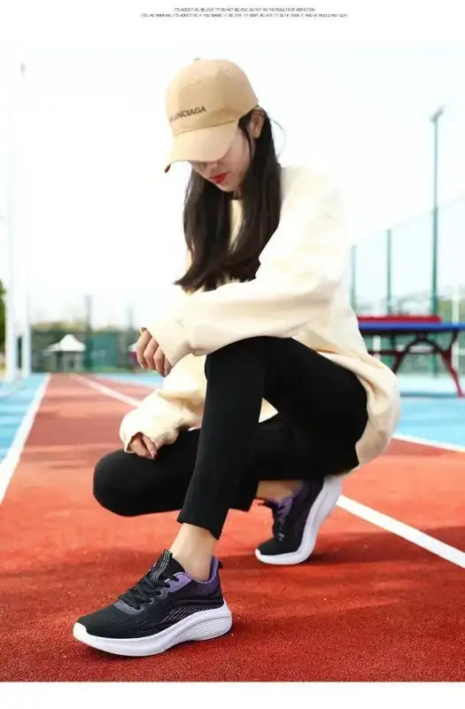 Casual Running Summer Fashion Anti Slip Hiking Mesh Breathability Athletic Shoe Tennis Woman Trend 2024 Woman Sneakers