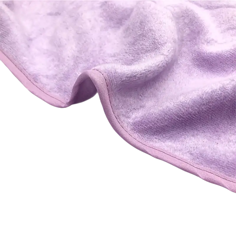 Lavender chic backless bath towel from Trendy Backless Bath collection for Sassy Hair Days