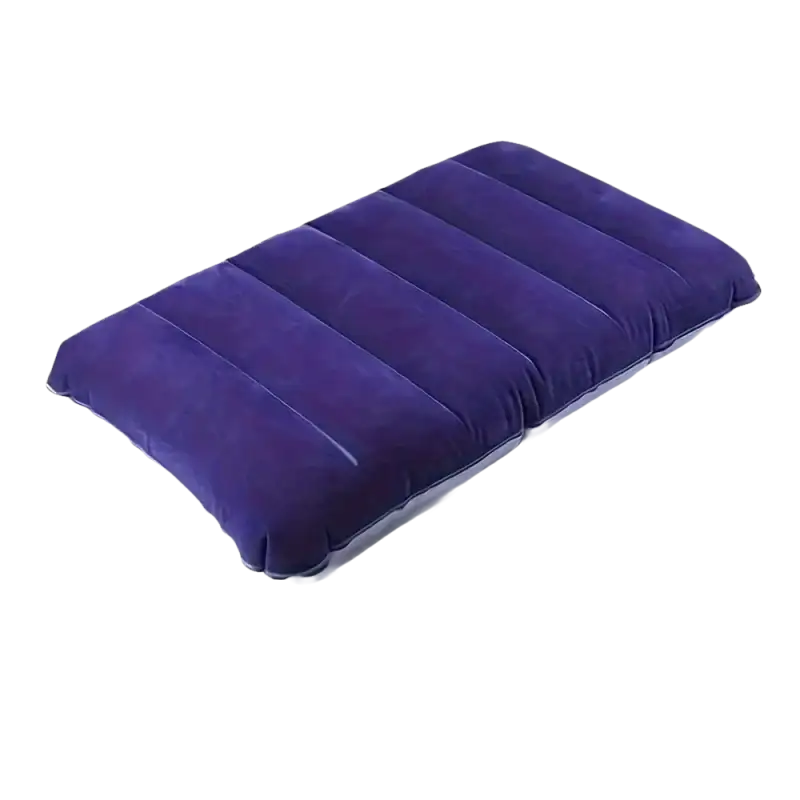 Inflatable purple pillow from Trendy Campcomfort, perfect for outdoor camping adventures