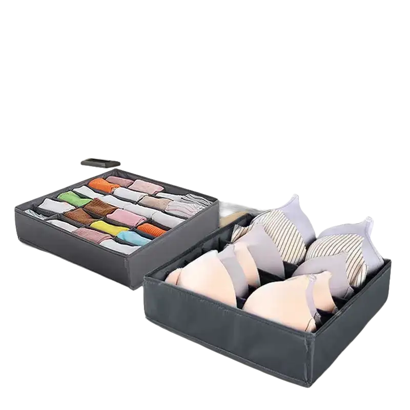 Stylish storage organizer for socks underwear bras in Trendy drawer shenanigans image