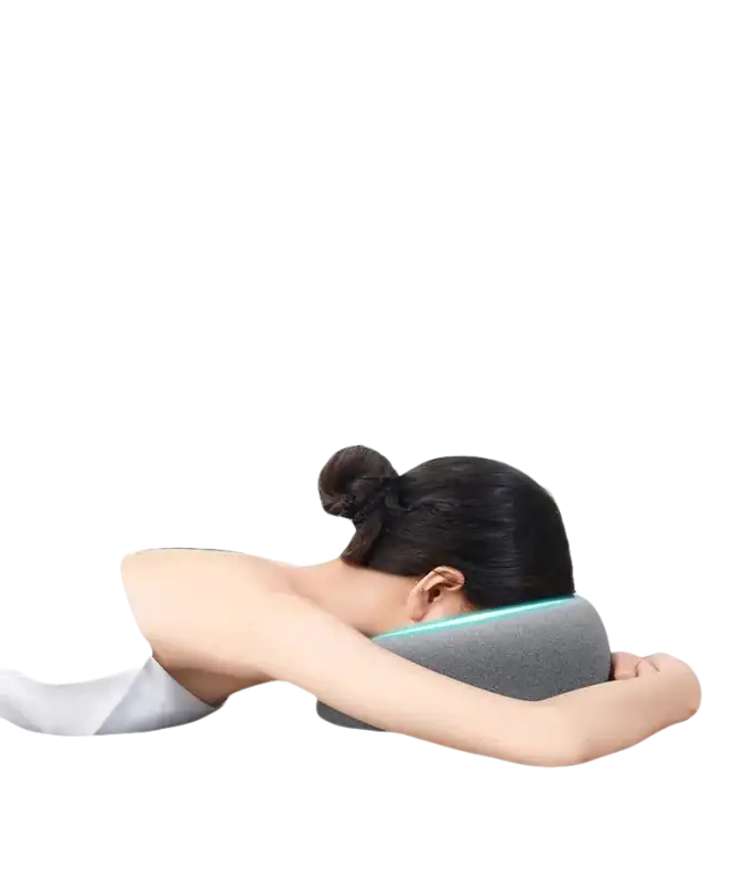 Trendy Ergoluxe Memory Foam Beauty Pillow for stomach sleepers for comfy rest