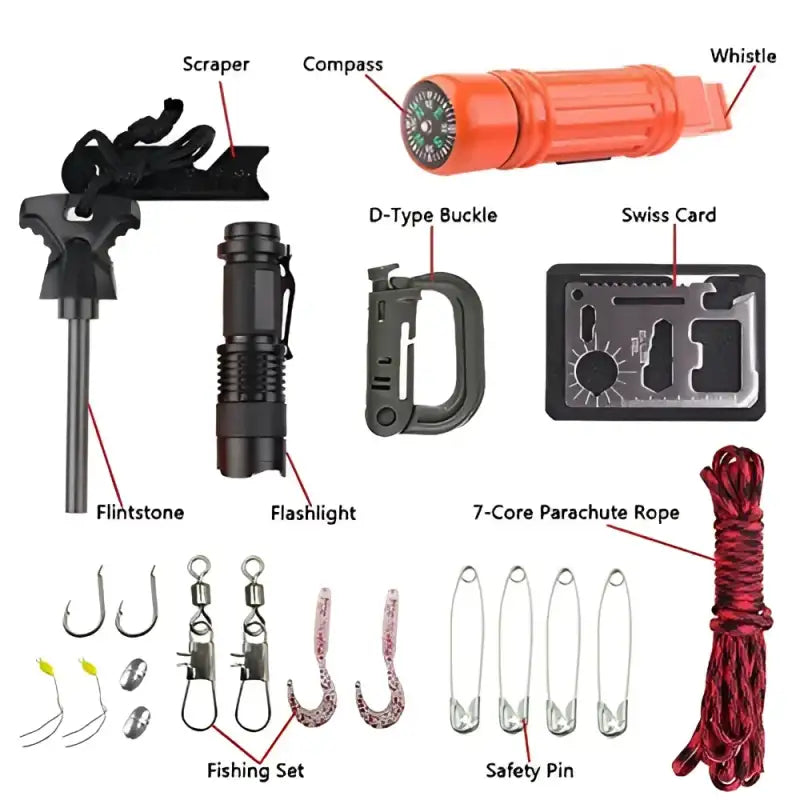 Wilderness Rescue Kit - Black
