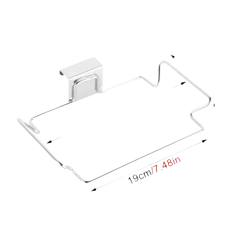 Trendy trash rack with dimensions for stainless steel cabinet cleanup setup