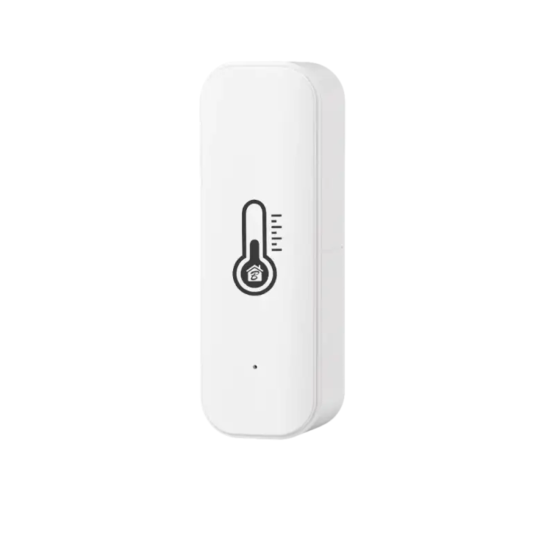 White Bluetooth temperature sensor for trendy Tuya Bluetooth Gateway with humidity sensor