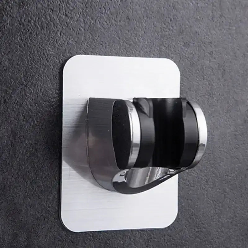 Support de pommeau de douche mural auto-adhésif réglable sans poinçon universel accessoires ménagers - Argent G805
