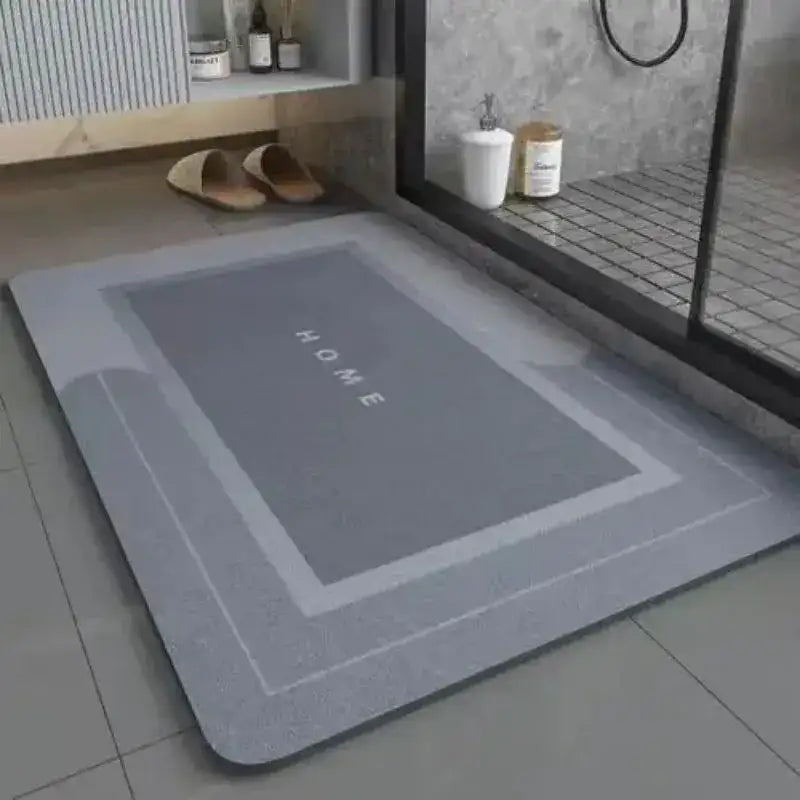 VIAKAM Soft Diatomite Floor Mats Household Bathroom Doorway Water-absorbent Floor Mats Bathroom Entrance Non-slip Foot