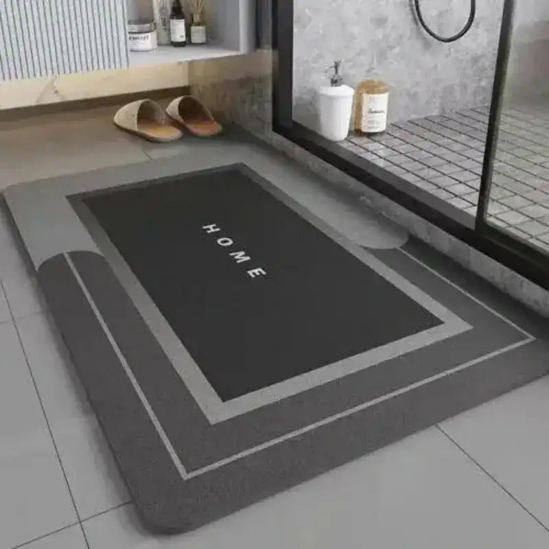 VIAKAM Soft Diatomite Floor Mats Household Bathroom Doorway Water-absorbent Floor Mats Bathroom Entrance Non-slip Foot