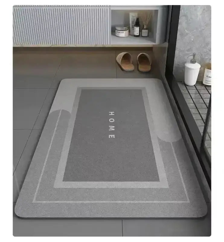VIAKAM Soft Diatomite Floor Mats Household Bathroom Doorway Water-absorbent Floor Mats Bathroom Entrance Non-slip Foot