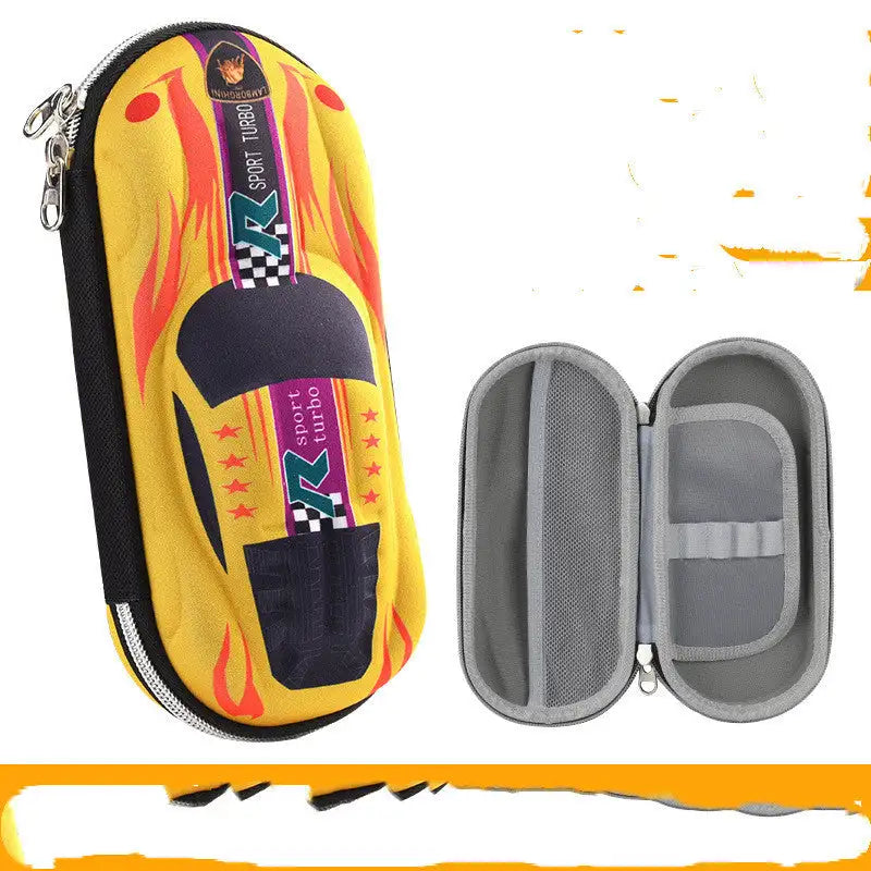 Colorful Kids’ Pencil Case - Fun & Functional! - Ordinary Style Yellow