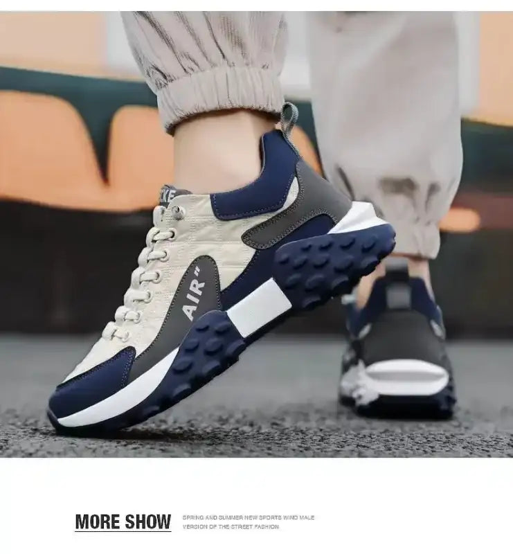 Hot Sale Men’s Running Shoes High Quality Sneakers Fashion Breathable Mens Vulcanized Shoes Outdoor Platform Men Casual