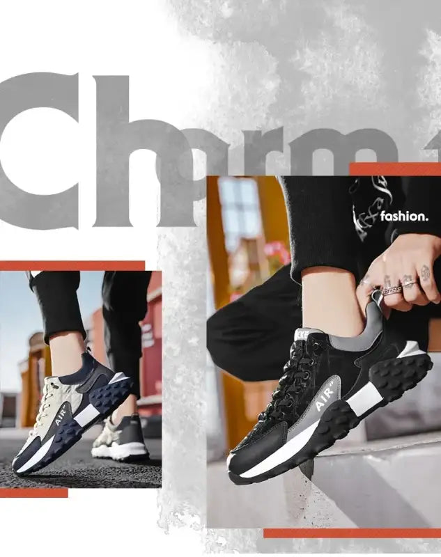 Hot Sale Men’s Running Shoes High Quality Sneakers Fashion Breathable Mens Vulcanized Shoes Outdoor Platform Men Casual