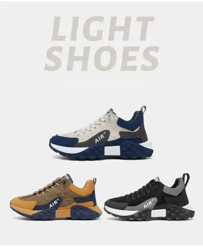 Hot Sale Men’s Running Shoes High Quality Sneakers Fashion Breathable Mens Vulcanized Shoes Outdoor Platform Men Casual