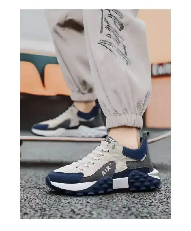 Hot Sale Men’s Running Shoes High Quality Sneakers Fashion Breathable Mens Vulcanized Shoes Outdoor Platform Men Casual