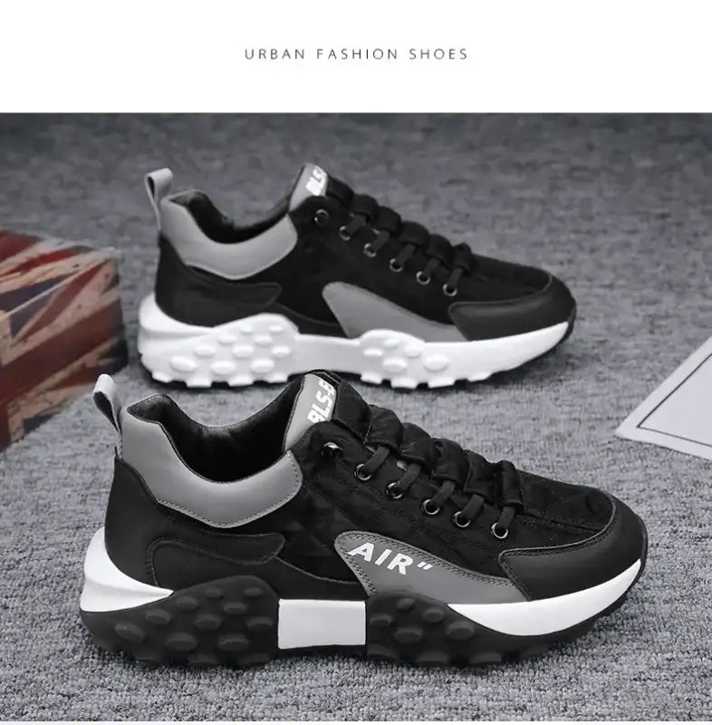 Hot Sale Men’s Running Shoes High Quality Sneakers Fashion Breathable Mens Vulcanized Shoes Outdoor Platform Men Casual