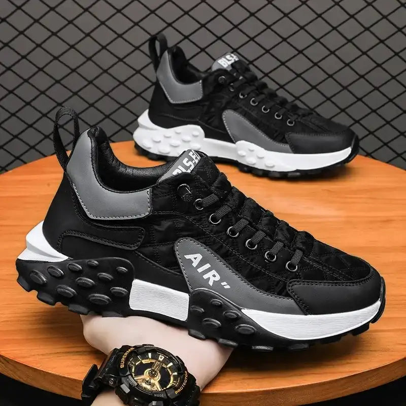 Hot Sale Men’s Running Shoes High Quality Sneakers Fashion Breathable Mens Vulcanized Shoes Outdoor Platform Men Casual