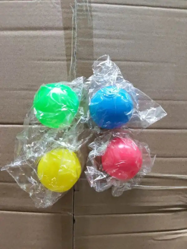 Sticky Squash Stress Ball - Wall Bounce Fun! 🧲