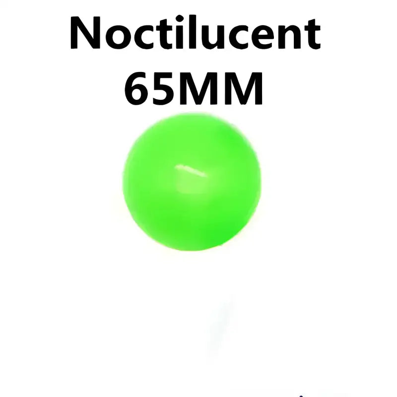 Sticky Squash Stress Ball - Wall Bounce Fun! 🧲 - Green Noctilucent / 65mm