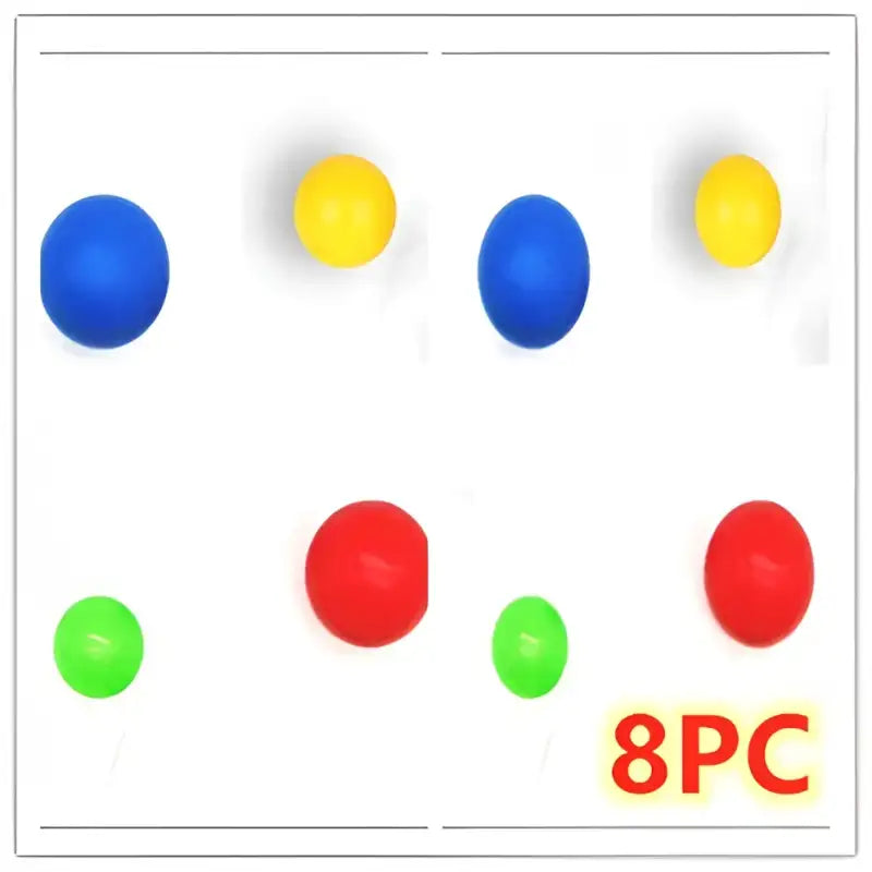 Sticky Squash Stress Ball - Wall Bounce Fun! 🧲 - Random / Lamp 8pc set