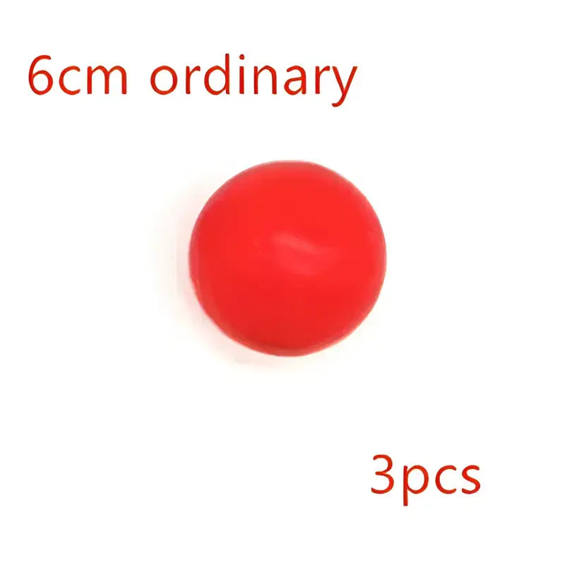 Sticky Squash Stress Ball - Wall Bounce Fun! 🧲 - Red / 6cm ordinary 3pcs