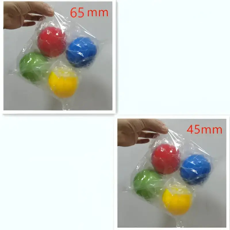 Sticky Squash Stress Ball - Wall Bounce Fun! 🧲 - Solid color 8pc / Set