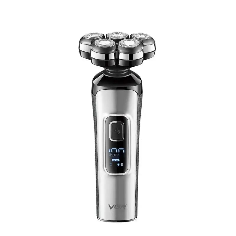 Washed LCD Digital Display New Rechargeable Floating Shaver - V385 Style