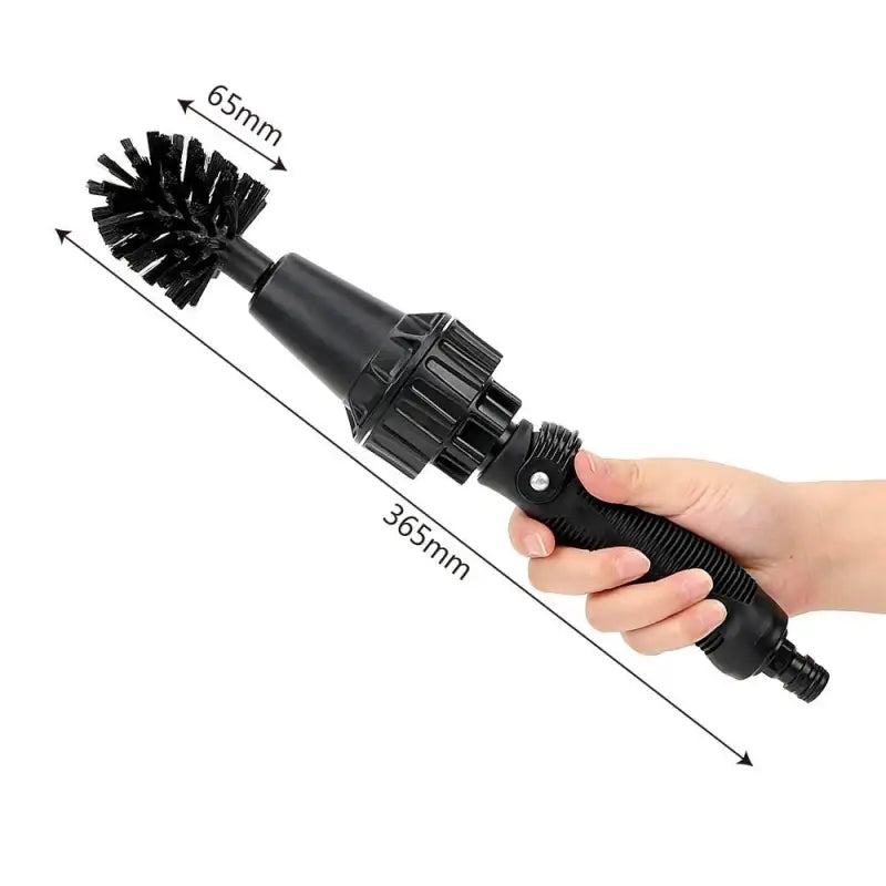 HydroScrub Handheld Brush - Black