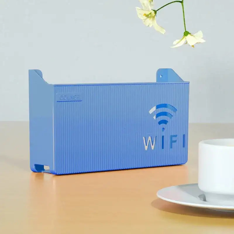 Wireless Wifi Router Shelf Storage Box Wall Hanging ABS Plastic Organizer Box Cable Power Bracelet Organizer Box Home