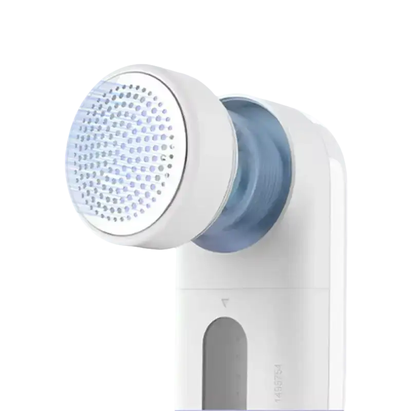White electric lint remover.