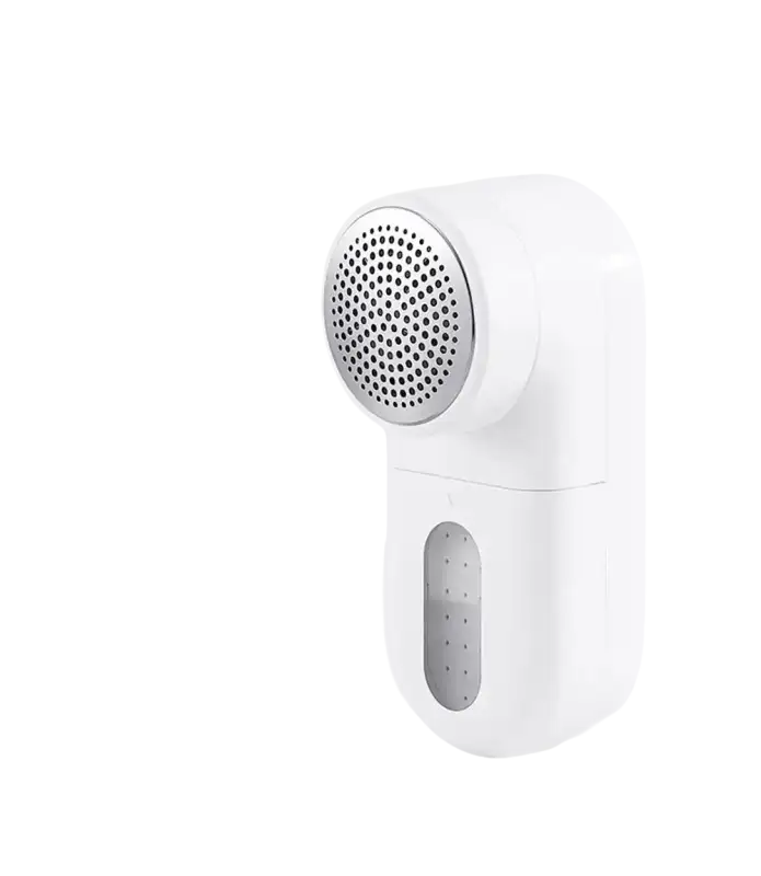 White electric lint remover.
