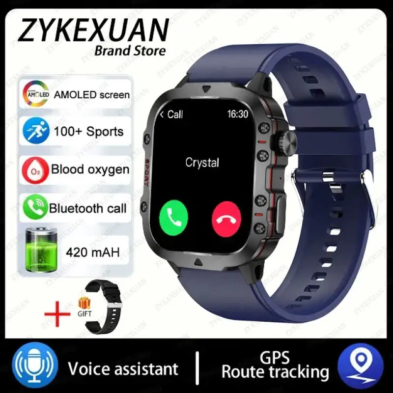 Xiaomi Rugged GPS SmartWatch 2025: Adventure Ready! - Blue / Outdoor Sports Watch