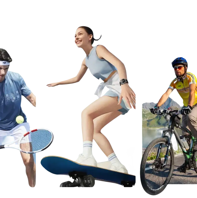 Active lifestyle promotion.