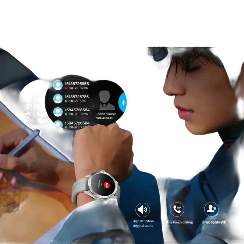 Smartwatch with Bluetooth calling features.